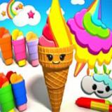 Coloring Book: Ice Cream